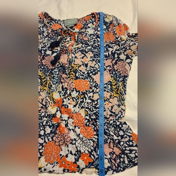 Anthropologie Maeve Floral Peasant Top, Sz S - Picture 10 of 13